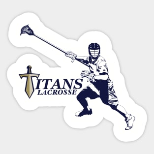 titans lax Sticker